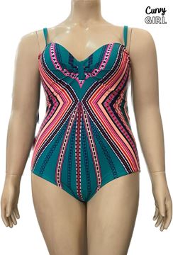 Immagine di PLUS SIZE TUMMY CONTROL SWIM SUIT